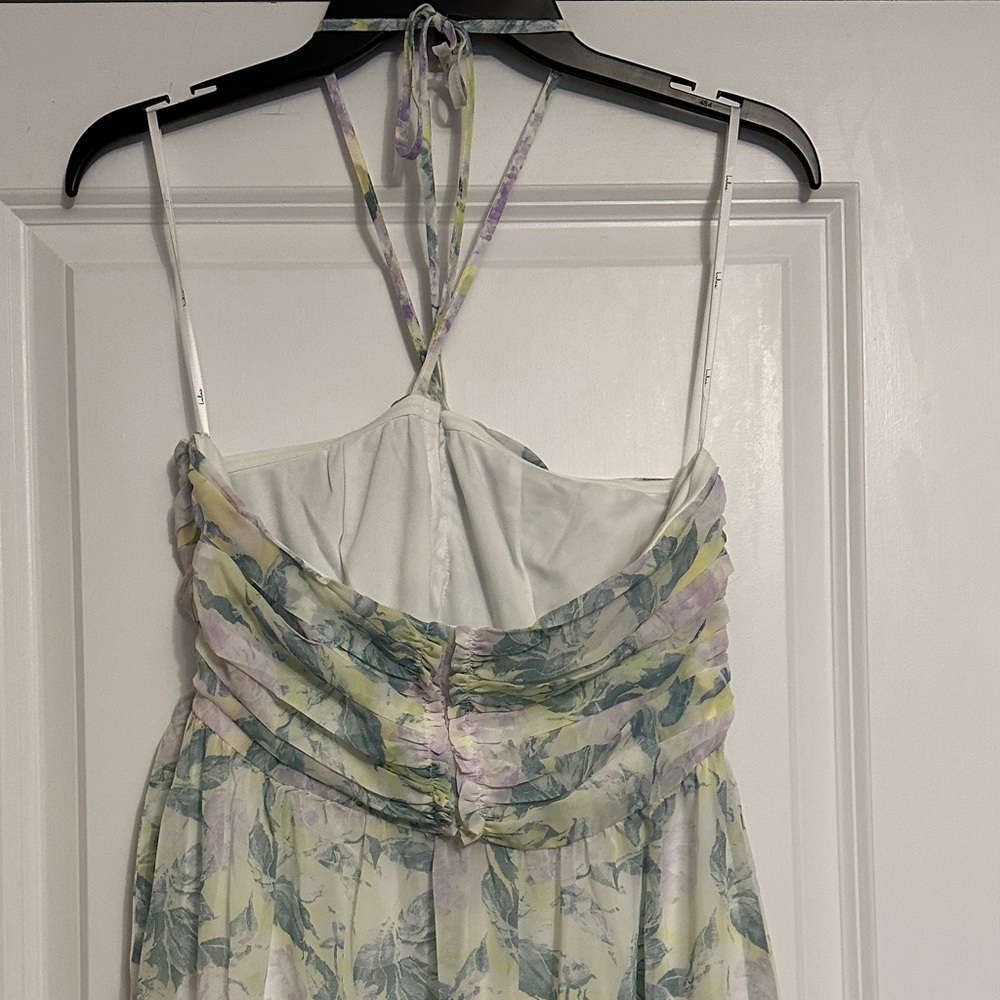 NWT Lulu's Floral Maxi Dress Size M - Picture 8 of 9